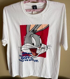 Bugs Bunny Men's VTG T-Shirt - XXL - Cotton, SS - Warner Bros. - New w/Tags